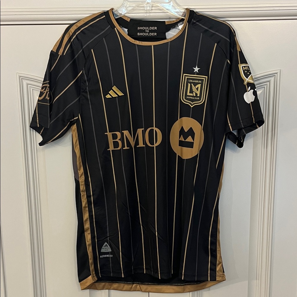 Adidas Black and Gold LAFC Home Jersey